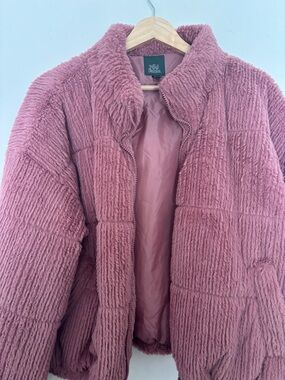 Wild Fable | Rose Mauve Puffer Jacket